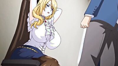 Bosses with perverted office fuck-fest - Japanese busty anime babes get their pussy drilled by their perverted business suites
