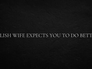 Polish Wife Expects You to do Better