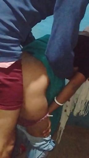 Indian desi bhabhi was fucked very hotly all night long during the winter season.   Clip 1