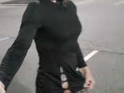 Crystal in the city with a bell