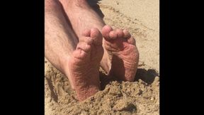 Day at the Beach with Mr Manlyfoot