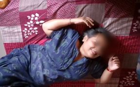 Fucked My Hot Bhabhi in Nighty Squeezed &amp;sucked Her Big Tits Fingered &amp; Cum Inside Her Pussy