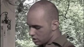 Sucks Big Italian Cock and Gets Her Ass Pounded on the Terrace