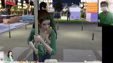 The Sims 4 chubby cosplay jeans temptation group butt big boobs