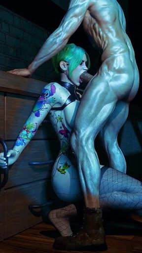 Fucking a Sexbot in the Kitchen