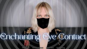 Enchanting Eye Contact - HD - The Goddess Clue, Intense Icy Blue Eyes, Intimidating Gaze, Silent Staring, Mind Melting Binaural Beats
