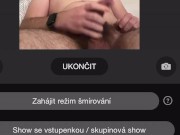 My masturbation and big cum on stream on Strip Chat