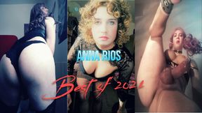 The best cock and ass play of Anna Rios (Best of 2021 video)