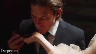 Deeper. Goddess Elena Koshka has intense fantasy threesome