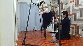 Masochist Woman Tied Up Application