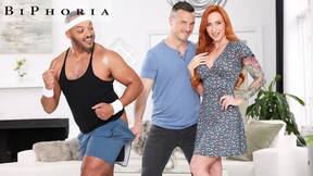 ”Fiery MILF Enjoys Hubby’s Dick & Neighbor’s Huge Dick”