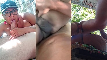 Magrinho veio da balada no sábado e viu meu rabao e falou quero comer e que pauzao