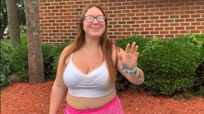 My 44f lesbian plumber got me wet watching her work so I made videos of me fucking my tight pussy and playing with my big tits