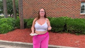 My 44f lesbian plumber got me wet watching her work so I made videos of me fucking my tight pussy and playing with my big tits