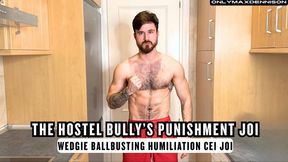 The hostel bully’s punishment joi