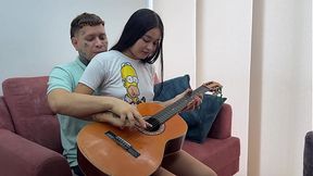 Amateur Latina teen gets anal drilled and squirted on organ