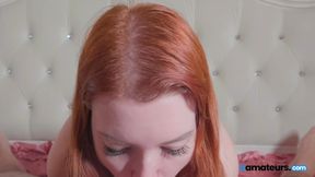 Girlfriend with Perfect Tits gives the Best Head at bAmateurs