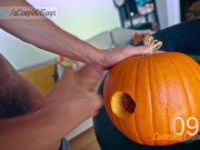 👻Fucking a Pumpkin to Ward off Evil Spirits 🎃Happy Halloween🎃