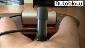Vacuglide Cock Milking Machine Hides from Mommy