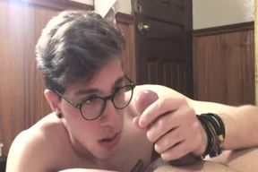 Nerdy Arthur Joseph gets A large pecker Surprise In His Room