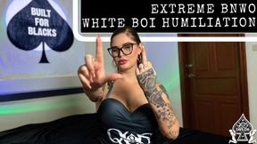 Extreme BNWO White Boi Humiliation