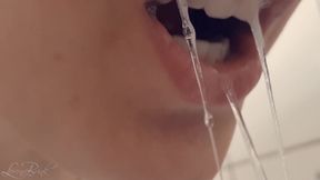 Spitting Out a Large Amount of Saliva After Teeth Whitening