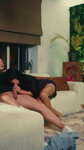 MATURE4K. Asian riding young Czech man   Clip 2