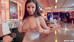 Alyssia Kent In Young And Hot Bent Over The Bar And Fucked Silly