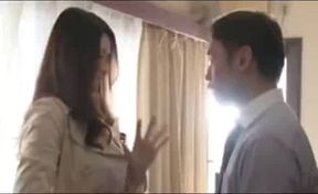 Japanese Wife fucked by neighbor