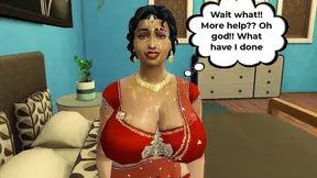 Vol 1 Part 3 - Desi Saree Aunty Lakshmi got seduced by her sister&#039;s horny husband - Wicked Whims