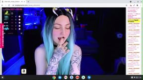 Horny Cosplay Slut Shows Off On Webcam For Your Pleasure