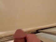 Curiuskinkycouple- Cain Peeing in the Tub. I was Drinking
