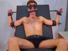 POV Tickling Restrained Hunk