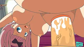 Chika Fujiwara from Kaguya-sama Love Is War Gets naughty in Anime Parody