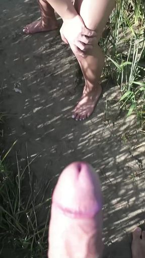 GERMAN SCOUT - Tiny Brazilian Fit Girl Cintia Lara at Outdoor Casting Fuck   Clip 2
