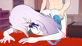 Firefly has Romantic Sensual Sex with Caelus - Honkai Star Rail hentai
