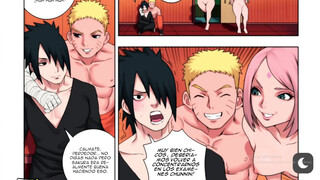 Naruto organizes an orgy through the chunin exam