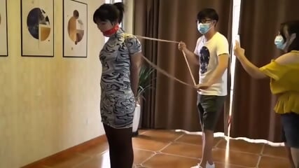 Chinese Girl Tape Gagged  Kinky4Ever