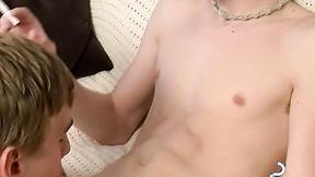 ”Horny Hunk enjoys oral sex as he gets turned on by smoking”