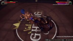 Rex Sum VS Boomer (Naked Fighter 3D)