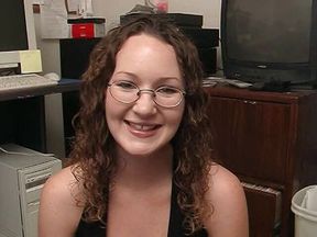 Nerdy girl Holly wants to suck your cock