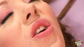 She was getting pounded relentlessly by a beastly cock&#x1F346; in the latter half