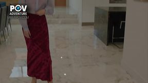 Cuckolded husband watches his wife cheat on him