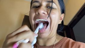 Tooth brushing