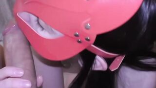 MissPinkRuleManTwo" or "SexyMaidServant2019" - A steamy role-play scenario with masked maid serventaking control of her client's body in an erotic dance of