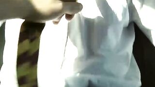 TEEN TROUBLE Barely Legal Boy Busted with a BEAST of a Boner in the Backseat