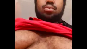 Thomas Moaning Hard While JERKING HIS THICK BLACK COCK – Steaming Gay Solo POV