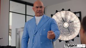 TUSHY Anal-Crazy Hottie Amirah Adara Gets DPed By Two Massive Cocks