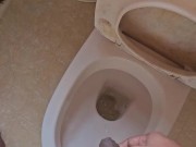 Black asian guy pee