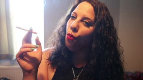 Red Lips and Cork Tips by the Window